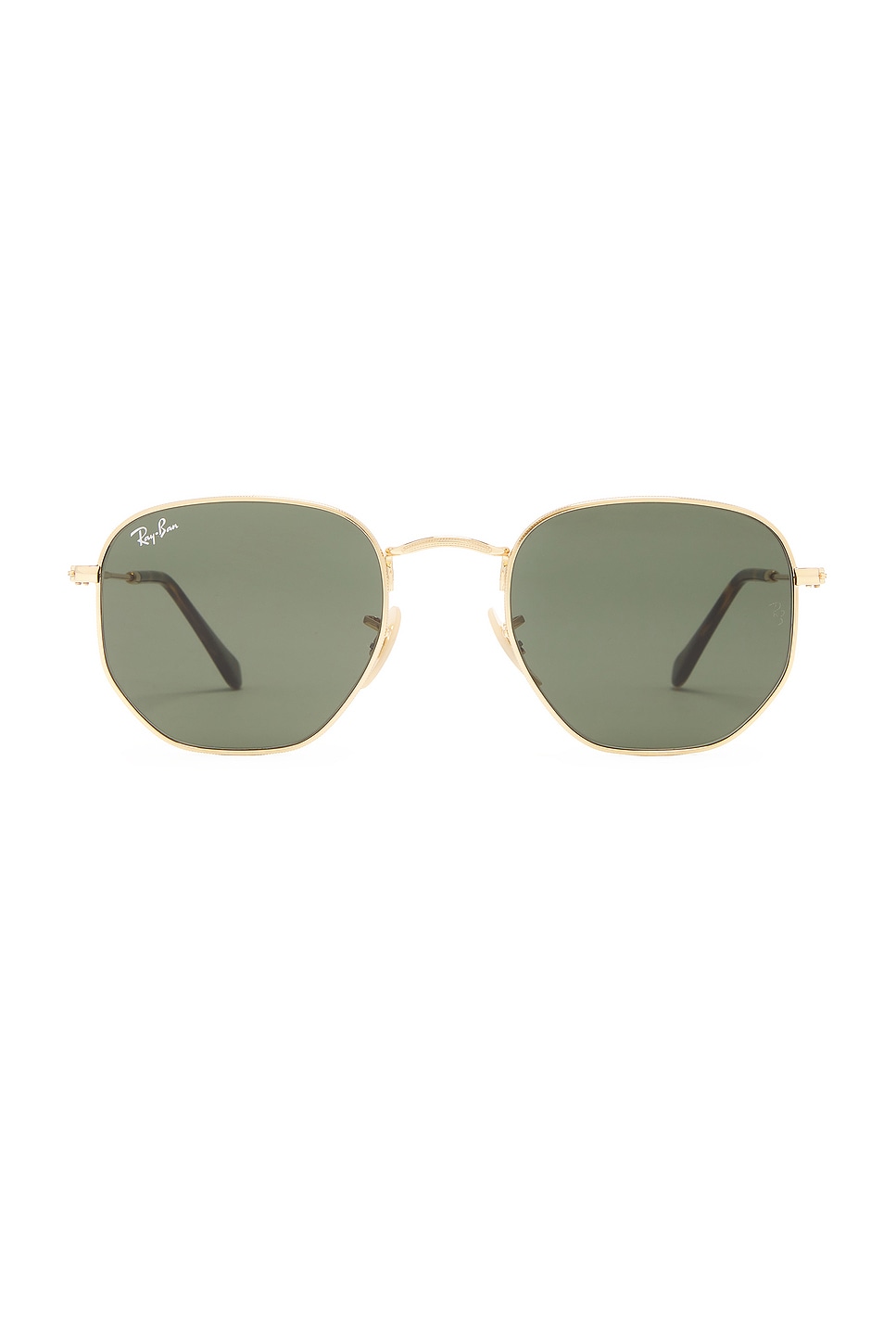 Shop Ray Ban Hexagonal Flat Lenses Sunglasses In Arista