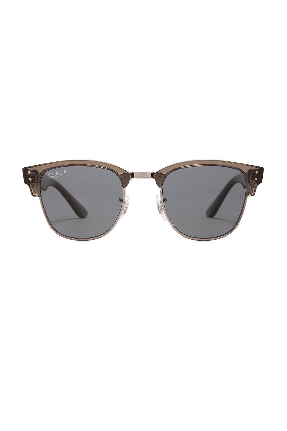 Shop Ray Ban Clubmaster Reverse Sunglasses In Black