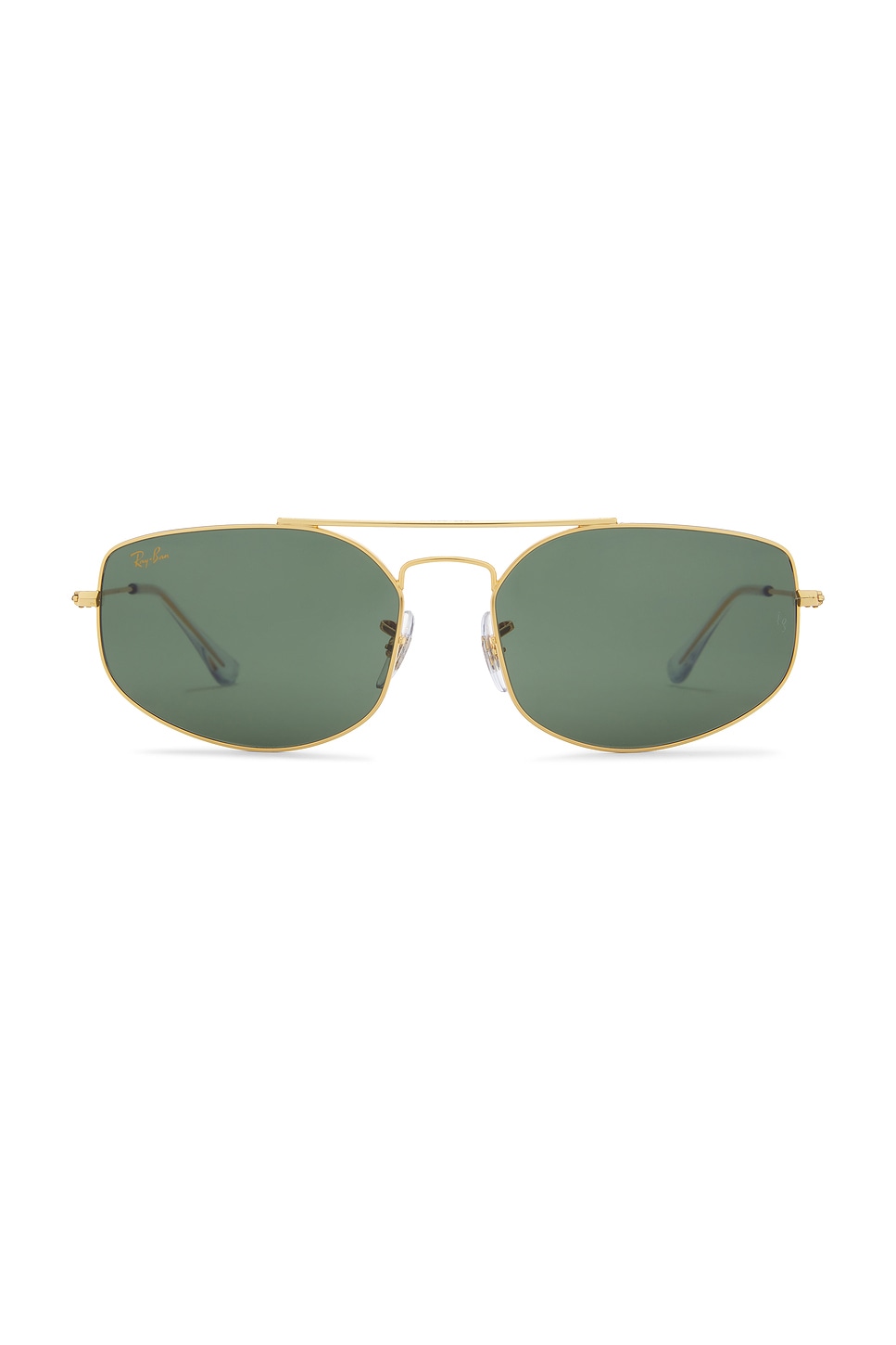 Shop Ray Ban Explorer 5 Sunglasses In Gold