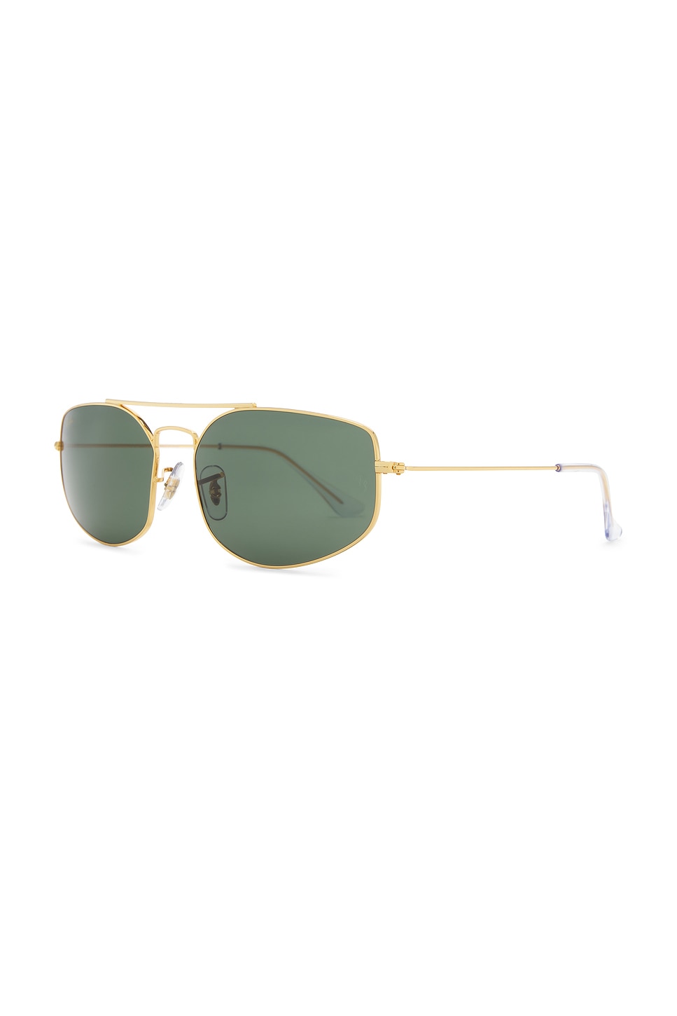 Shop Ray Ban Explorer 5 Sunglasses In Gold