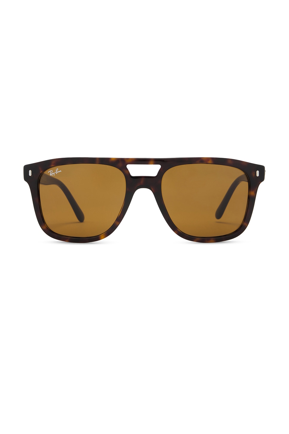 Shop Ray Ban Wayfarer Sunglasses In Brown Tortoise