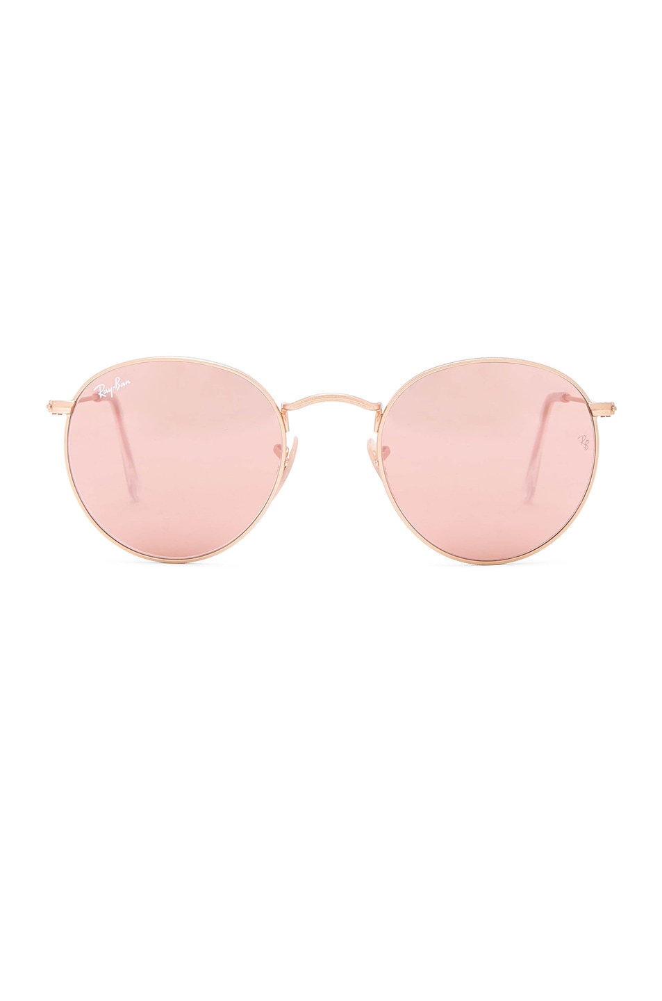 Image 1 of Ray-Ban Round Sunglasses in Matte Gold