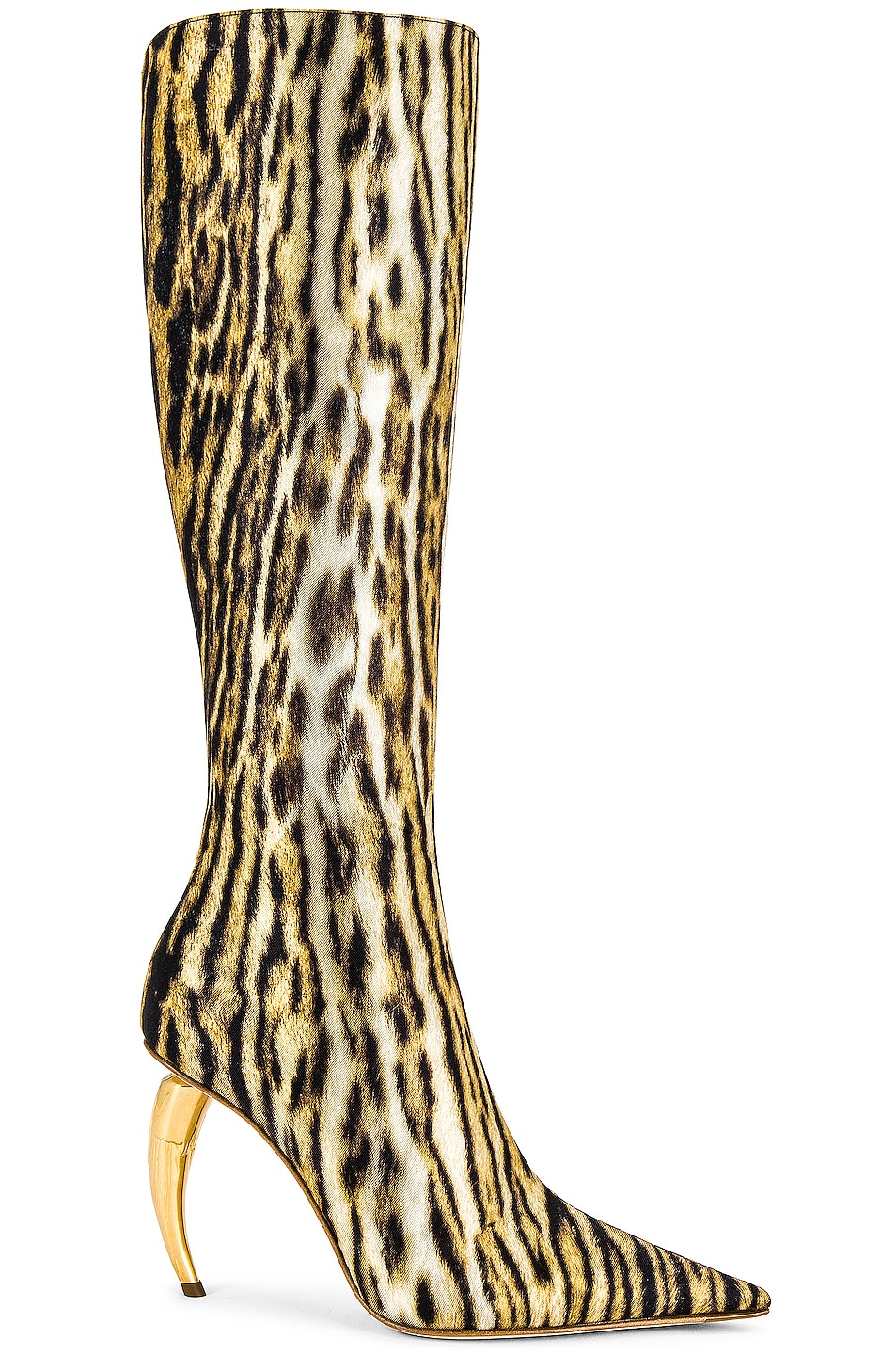Image 1 of Roberto Cavalli Knee High Boots in Leopard