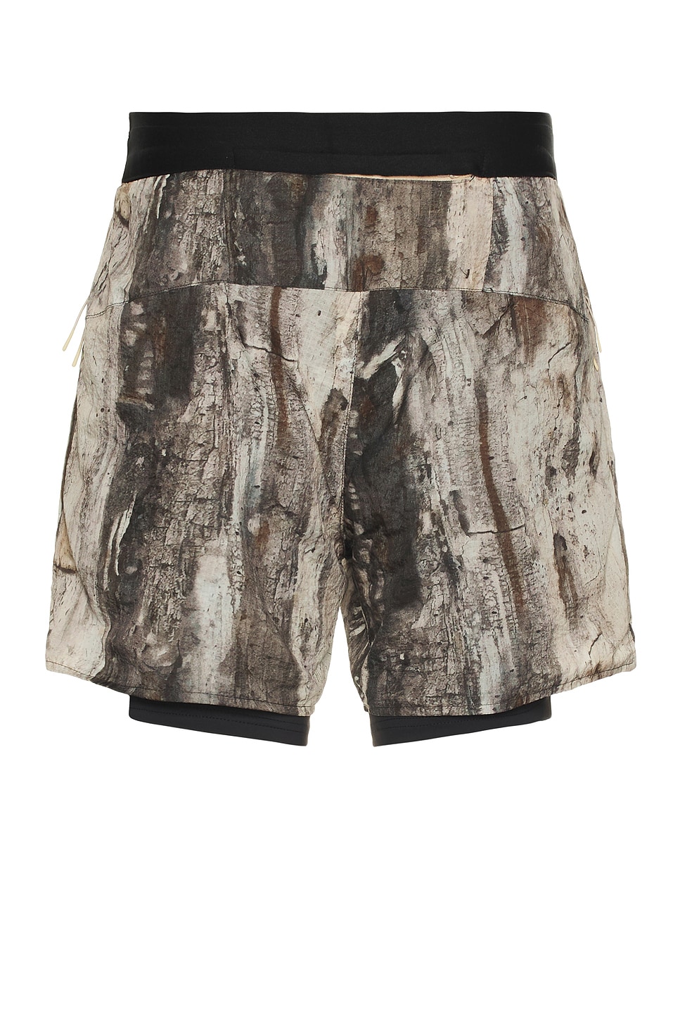 Shop Rc Outdoor Supply 2-in-1 Nylon Running Short In Tree Bark Camo