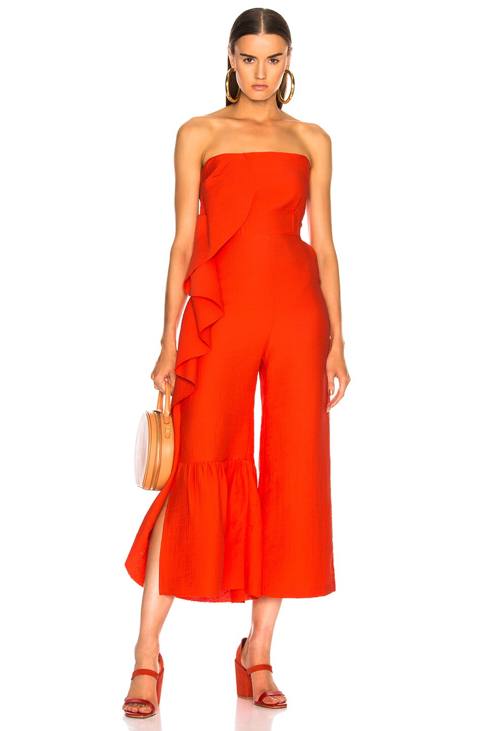 Image 1 of Rachel Comey Revel Jumpsuit in Red