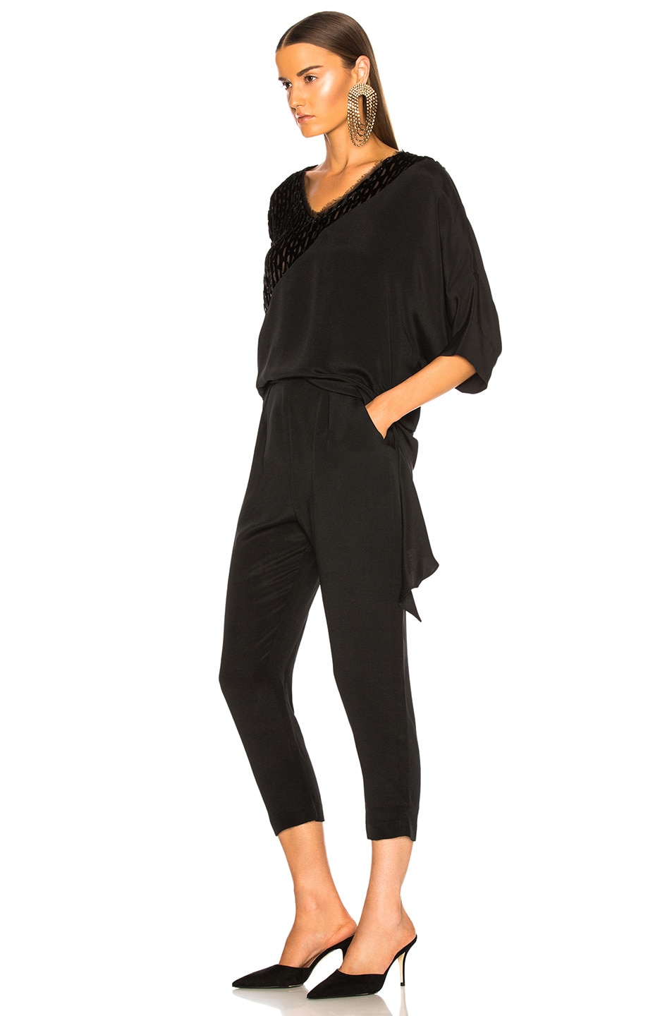 Rachel Comey Grateful Jumpsuit in Black | FWRD