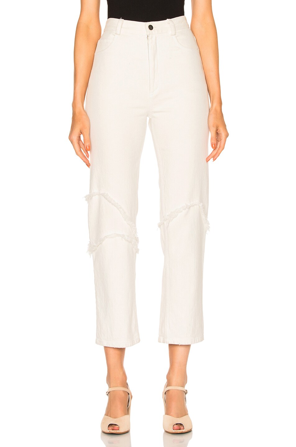 Image 1 of Rachel Comey Ticklers Pants in Dirty White