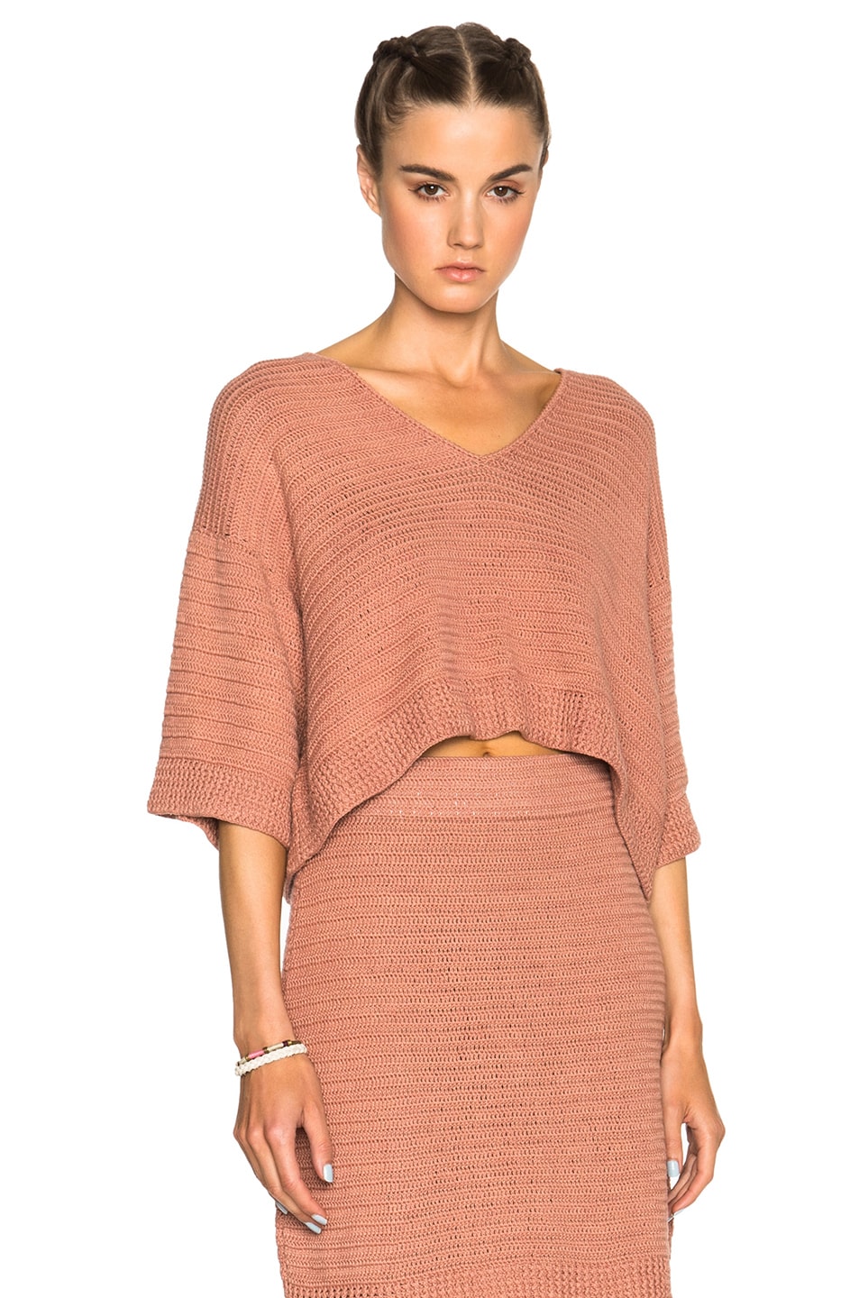 Image 1 of Rachel Comey Coloma Top in Blush
