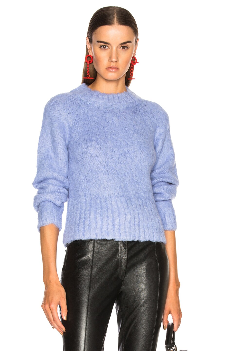 Image 1 of Rachel Comey Recline Pullover Sweater in Silver Blue