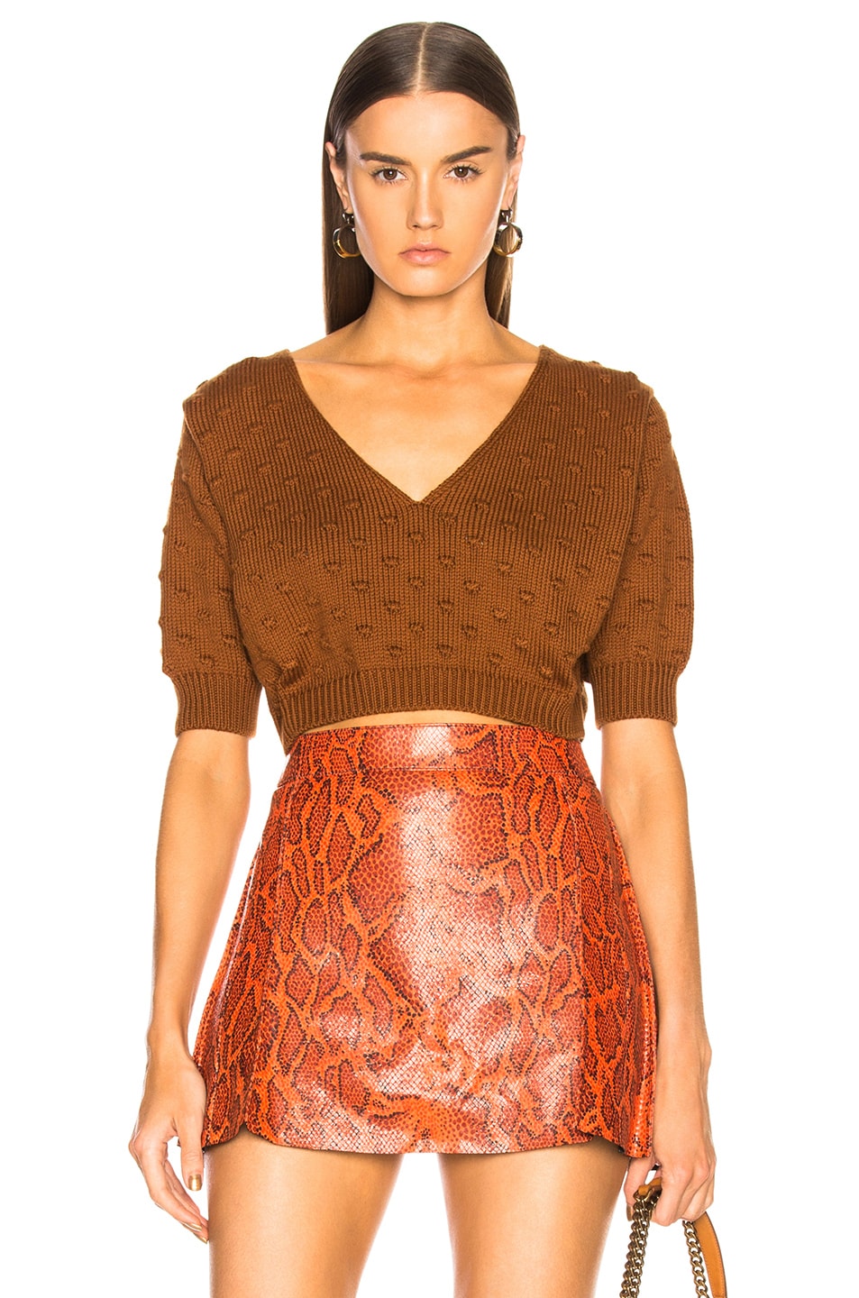 Image 1 of Rachel Comey Ode Sweater in Brown
