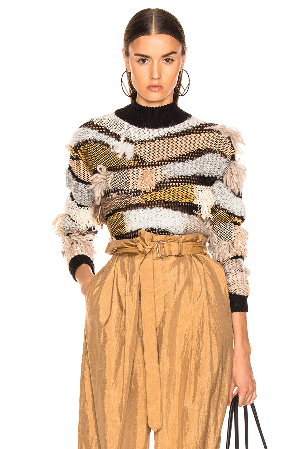 Image 1 of Rachel Comey Sustain Pullover Sweater in Beige