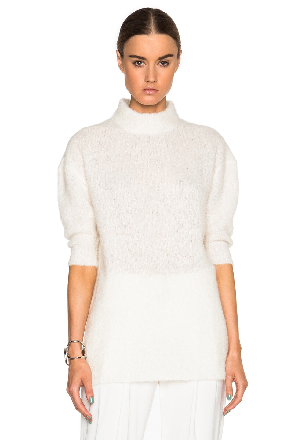 Image 1 of Rachel Comey Tunic Sweater in Ivory
