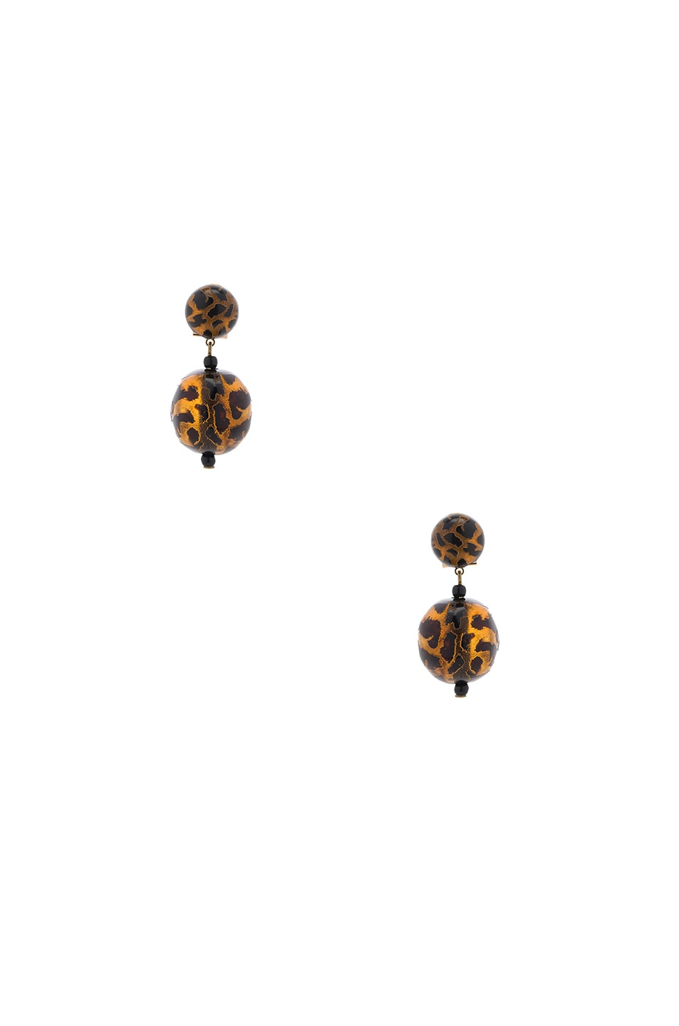 Image 1 of Rachel Comey Paso Earrings in Leopard