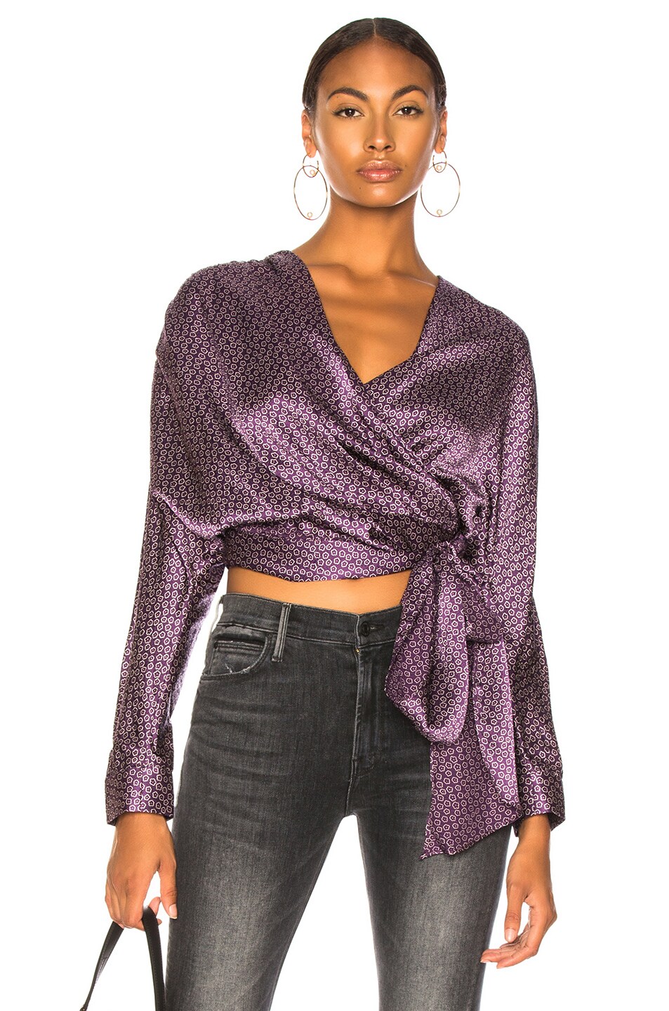 Image 1 of Rachel Comey Glaze Top in Purple