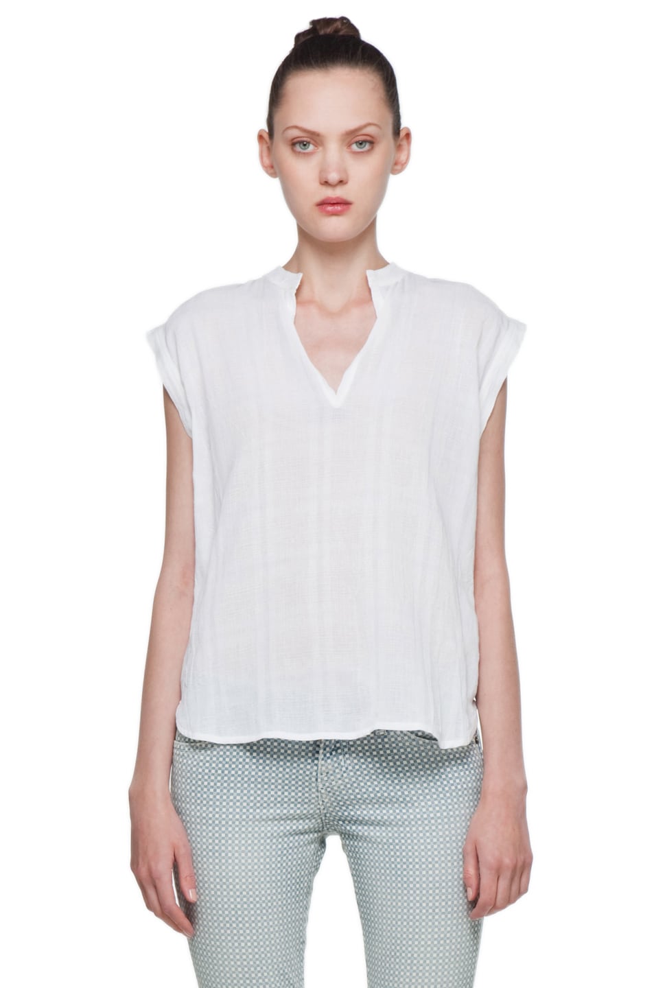 Image 1 of Rachel Comey Rusk Top in White