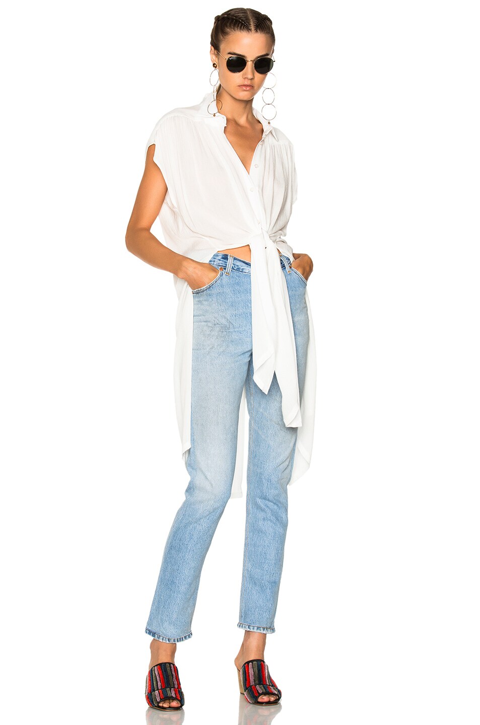 Image 1 of Rachel Comey Canna Top in White