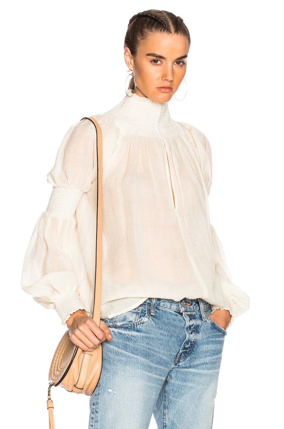 Image 1 of Rachel Comey Renew Blouse in Natural