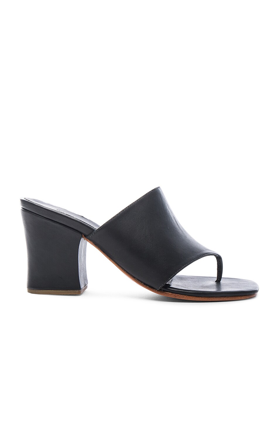 Image 1 of Rachel Comey Leather Topaz Heels in Polished Black