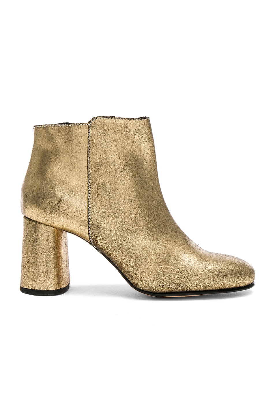 Image 1 of Rachel Comey Distressed Leather Lin Boots in Gold