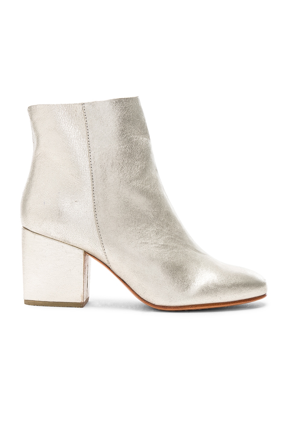 Image 1 of Rachel Comey Leather Pine Booties in White Gold