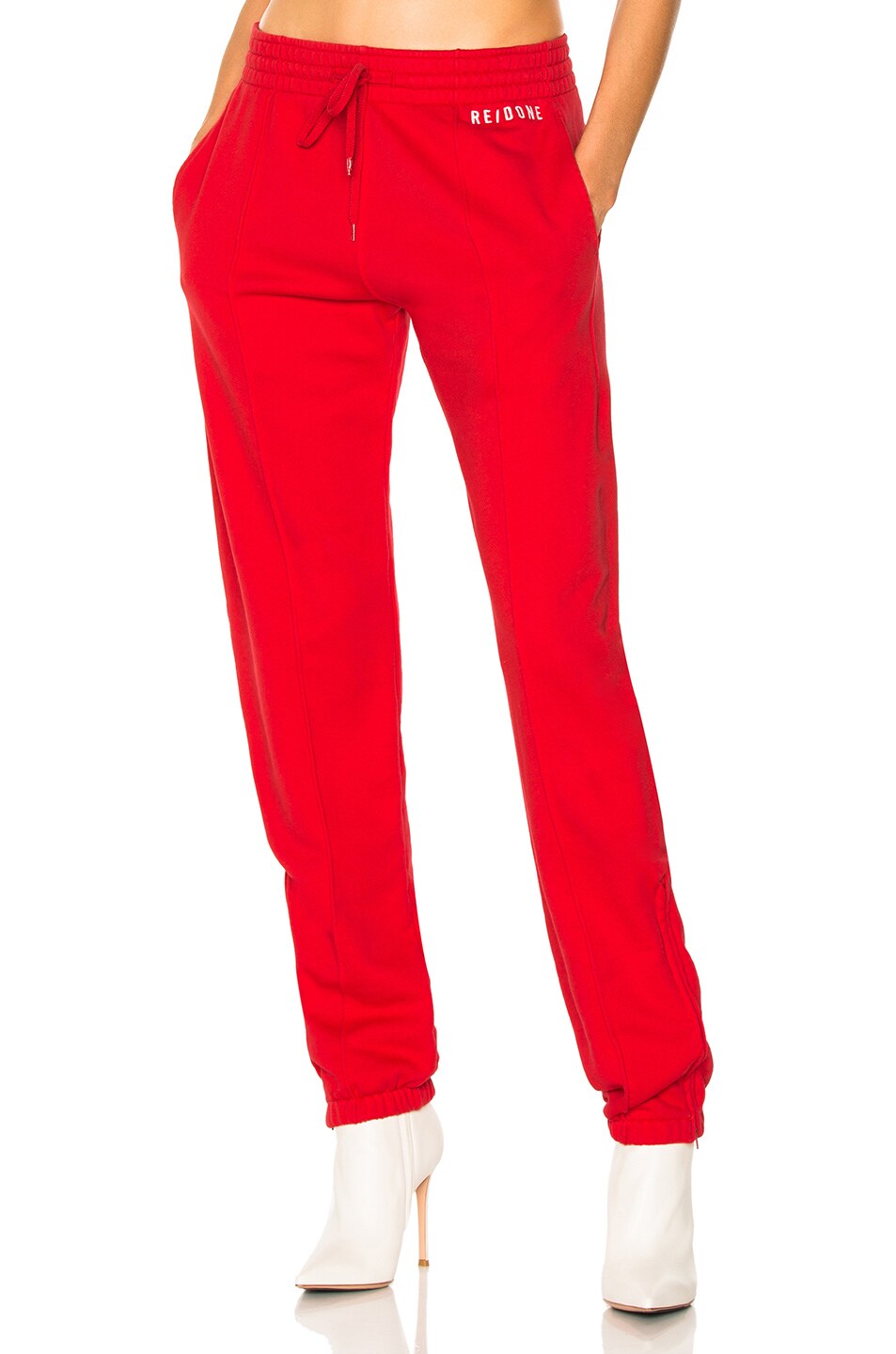 Image 1 of RE/DONE ORIGINALS Sweatpants in Red