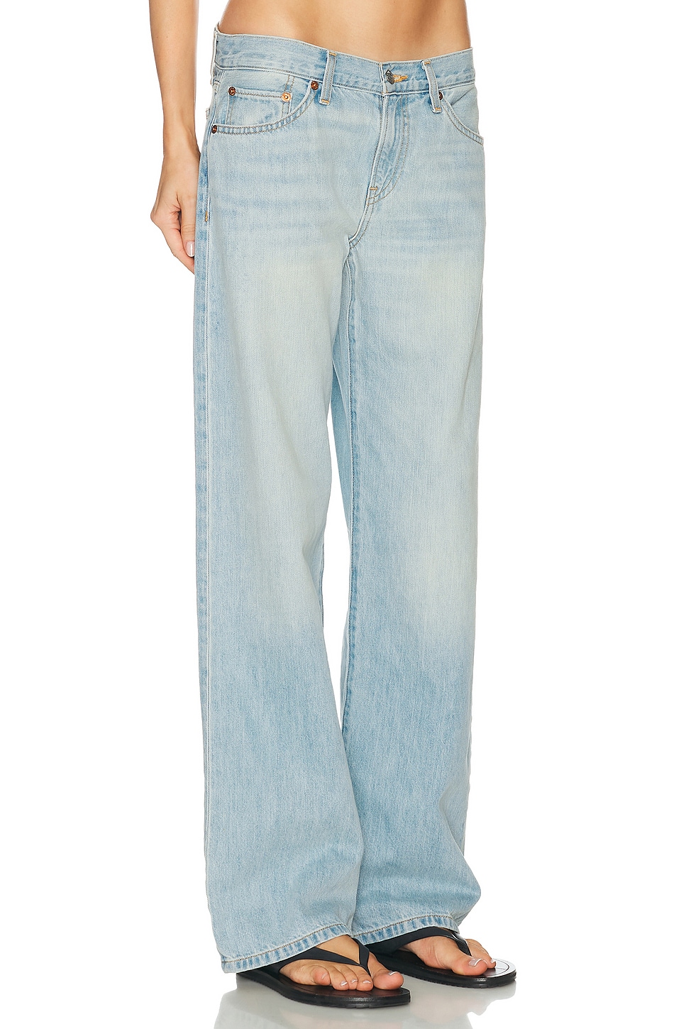 RE/DONE Loosie Wide Straight Leg Jeans | Thumbnail 8 RE/DONE Loosie Wide Straight Leg Jeans | Thumbnail 8
