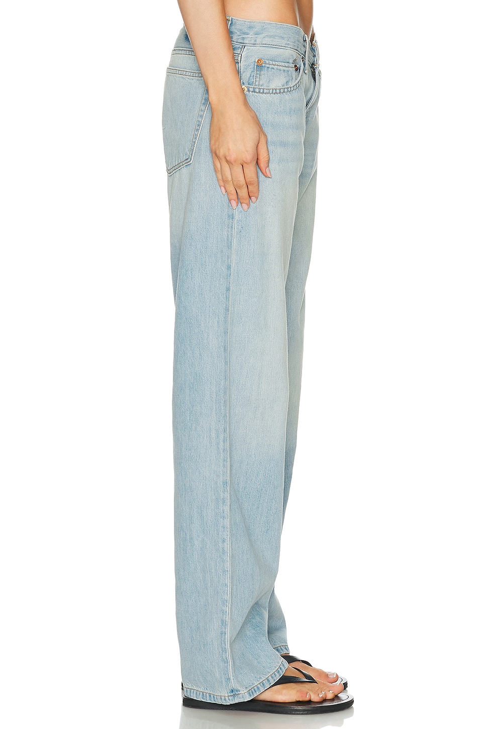 RE/DONE Loosie Wide Straight Leg Jeans | Thumbnail 9 RE/DONE Loosie Wide Straight Leg Jeans | Thumbnail 9
