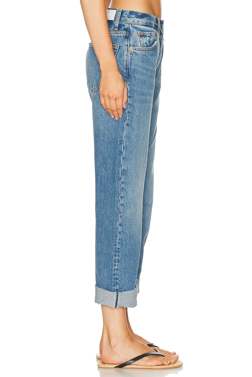RE/DONE Beau Jean Cuffed Boyfriend Jeans | Thumbnail 5