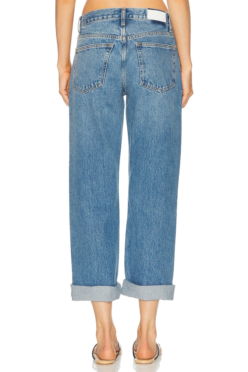 RE/DONE Beau Jean Cuffed Boyfriend Jeans | Thumbnail 6