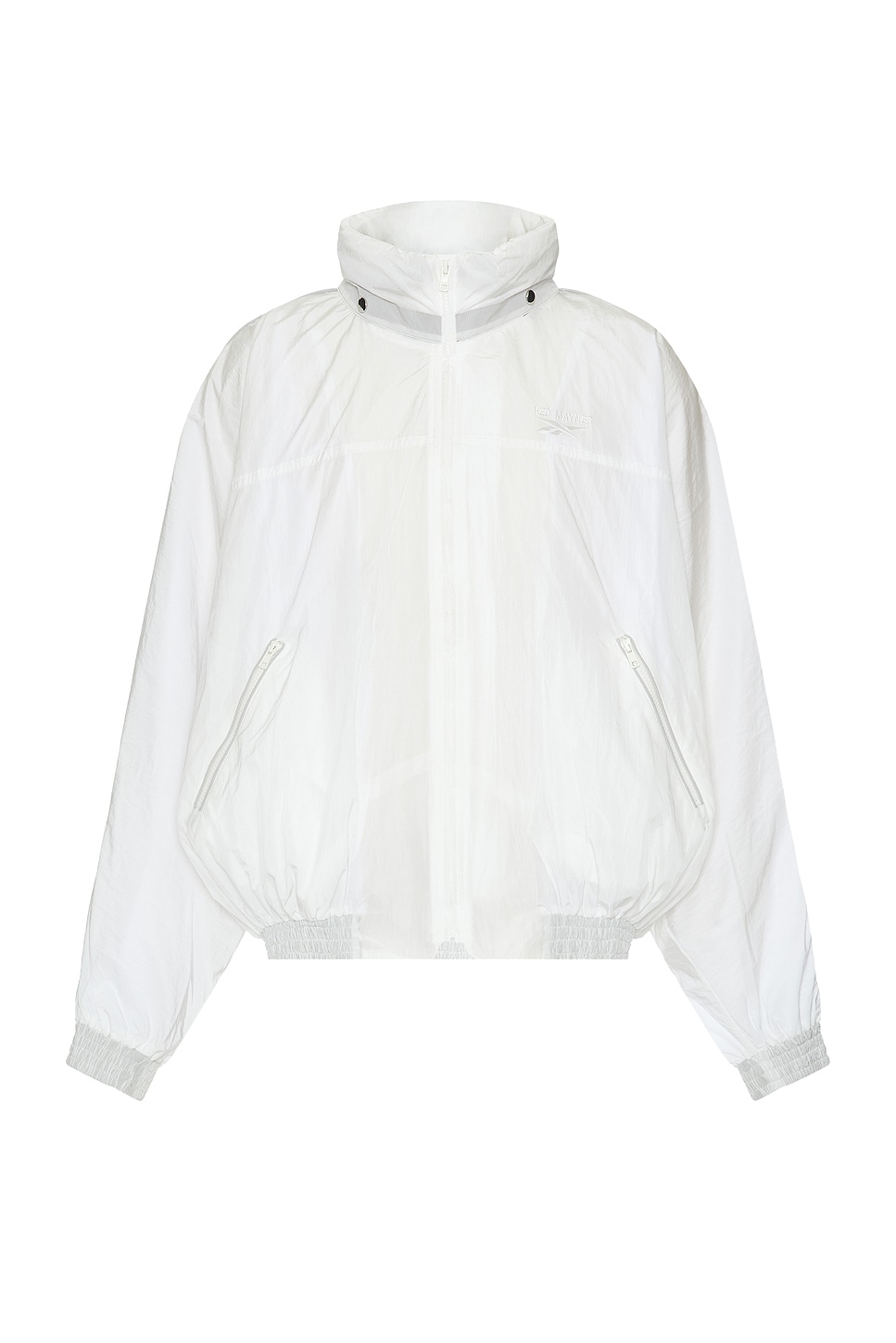 x Hed Mayner Hooded Jacket in White