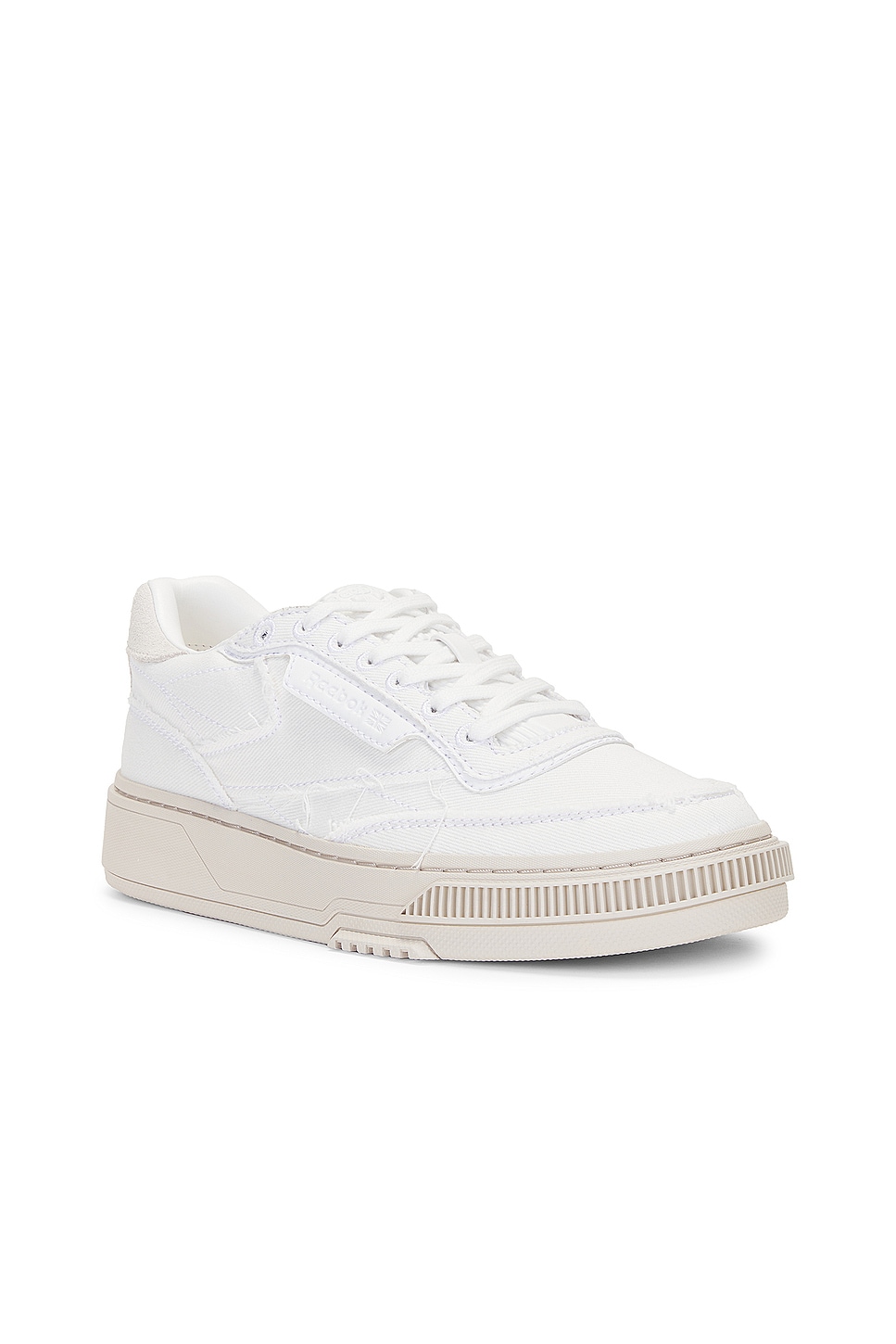Reebok Club C Ltd in White Canvas | FWRD