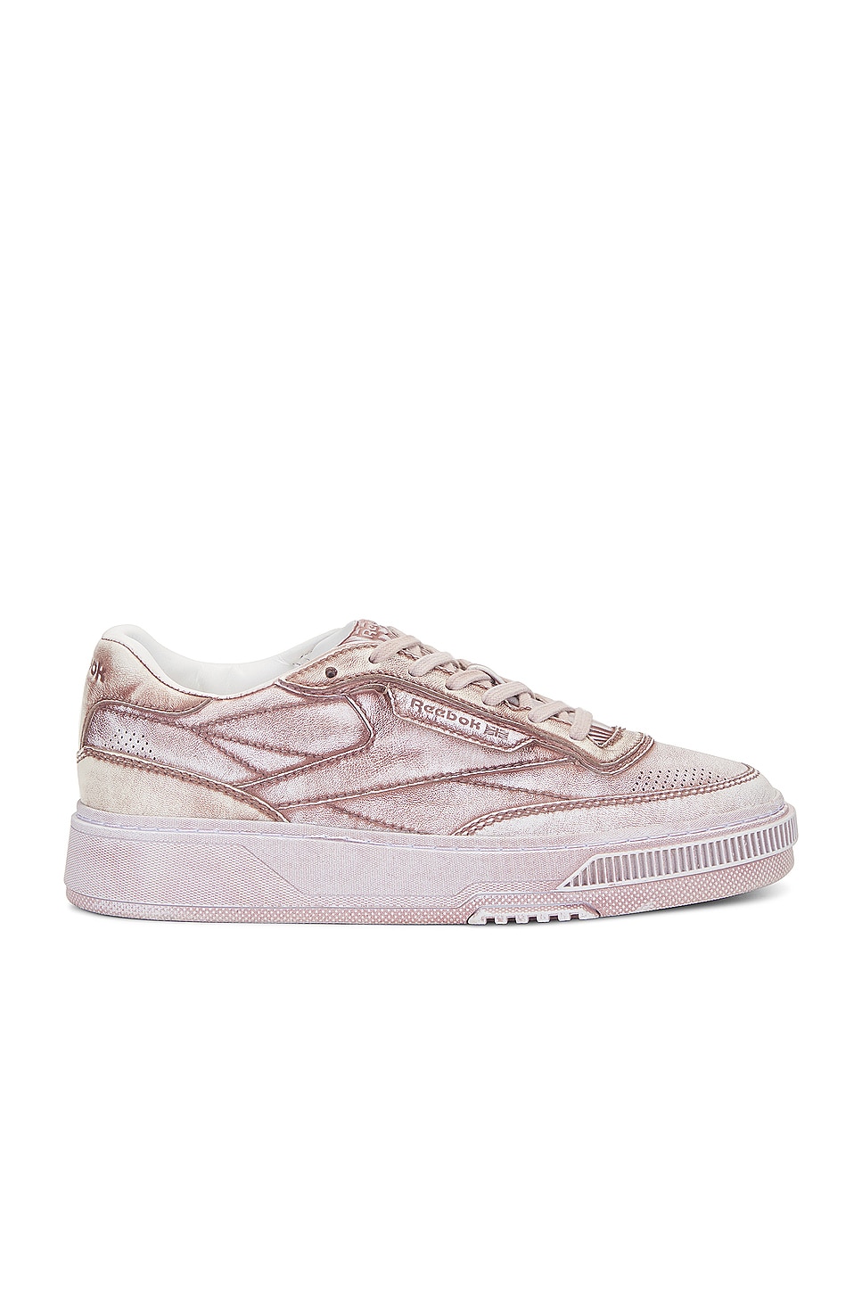Image 1 of Reebok Club C Ltd Sneaker in Clay Overdyed