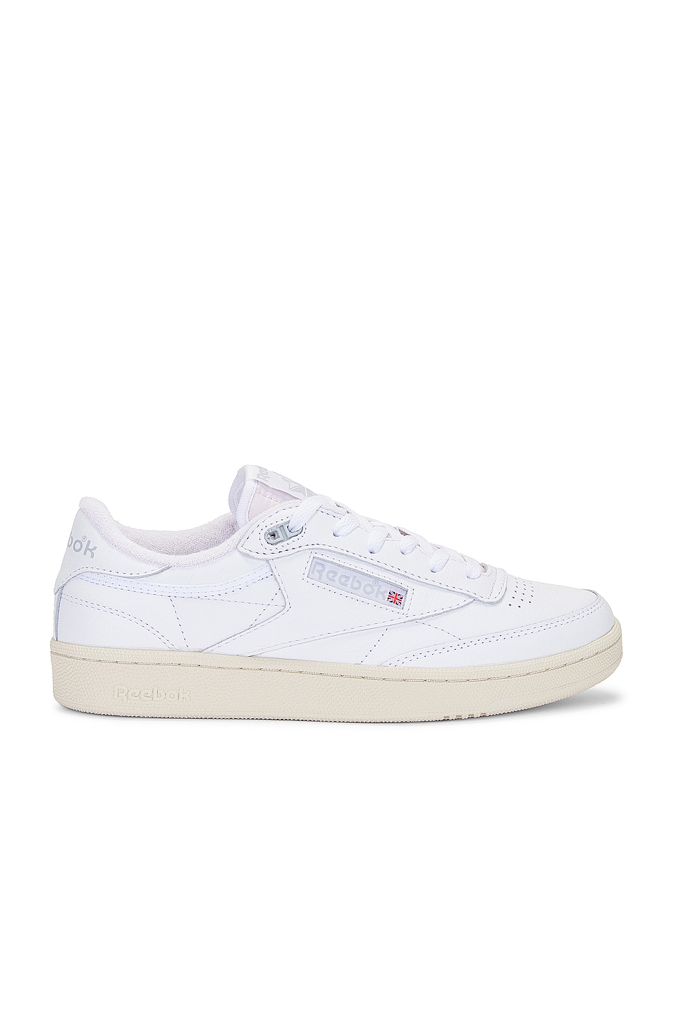 Image 1 of Reebok Club C 85 Vintage Sneaker in White, Purgry, & Paper White