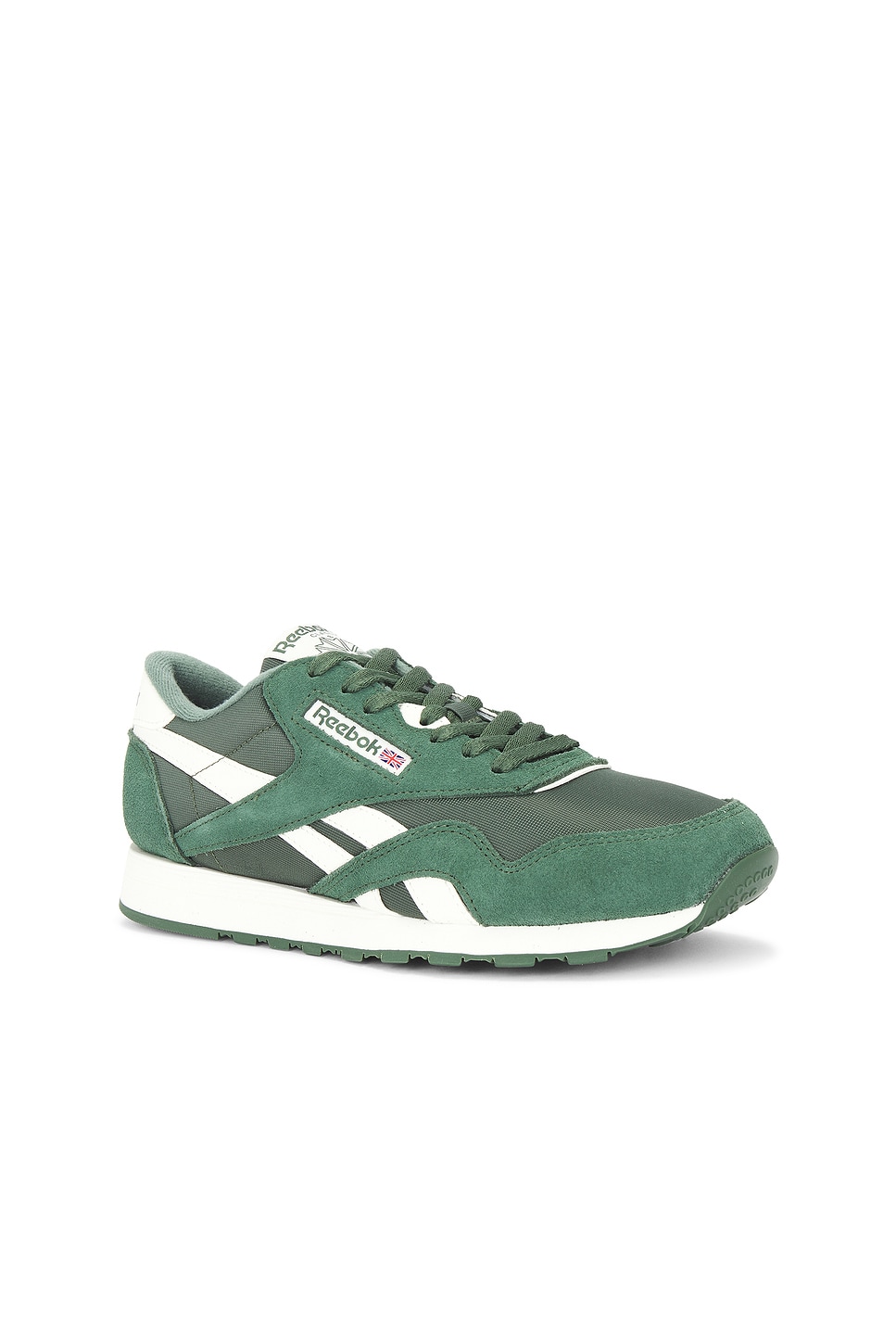Image 2 of Reebok Classic Nylon Escape Sneaker in Green & Escape Green