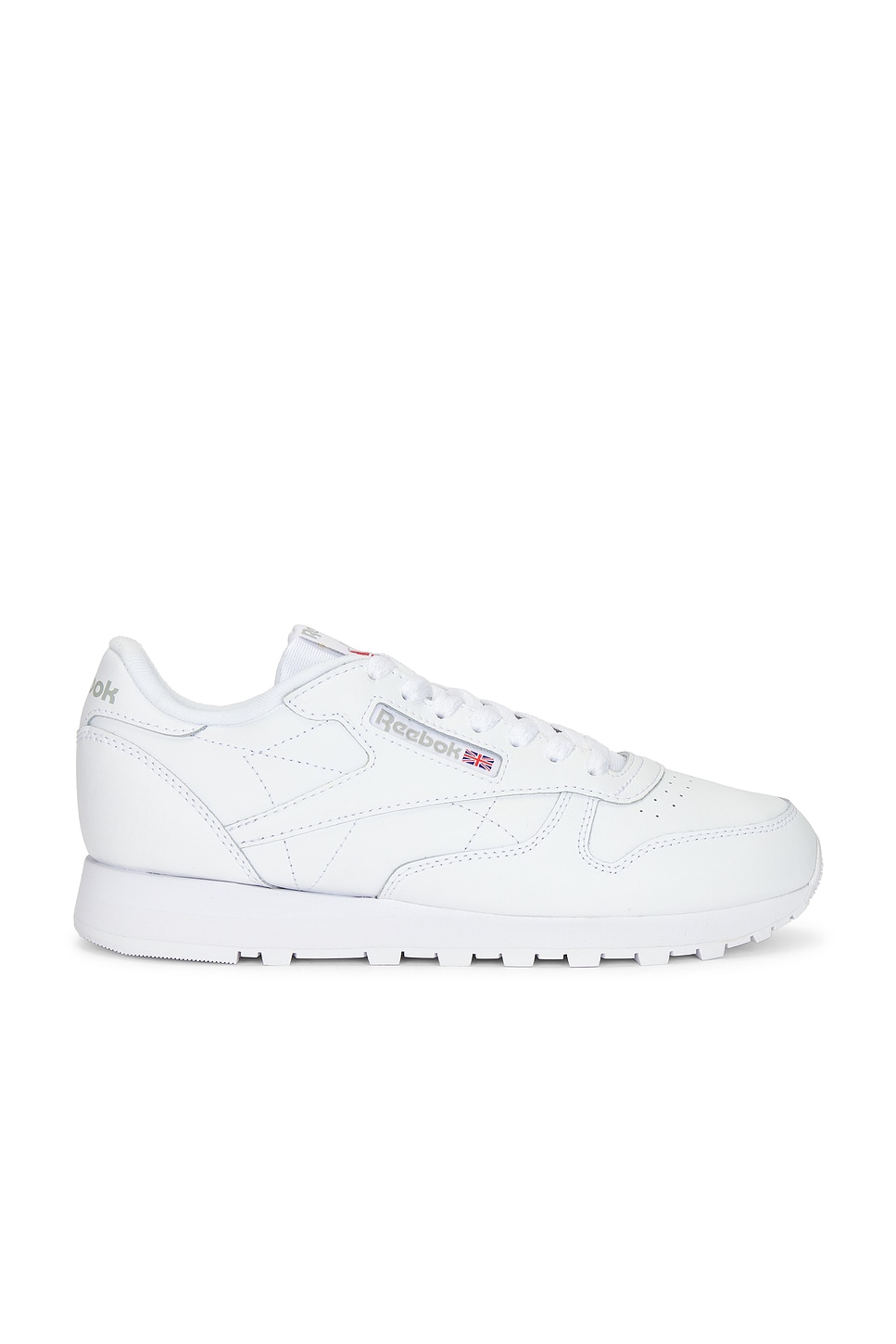 Image 1 of Reebok Classic Leather Sneaker in White & Pugry3