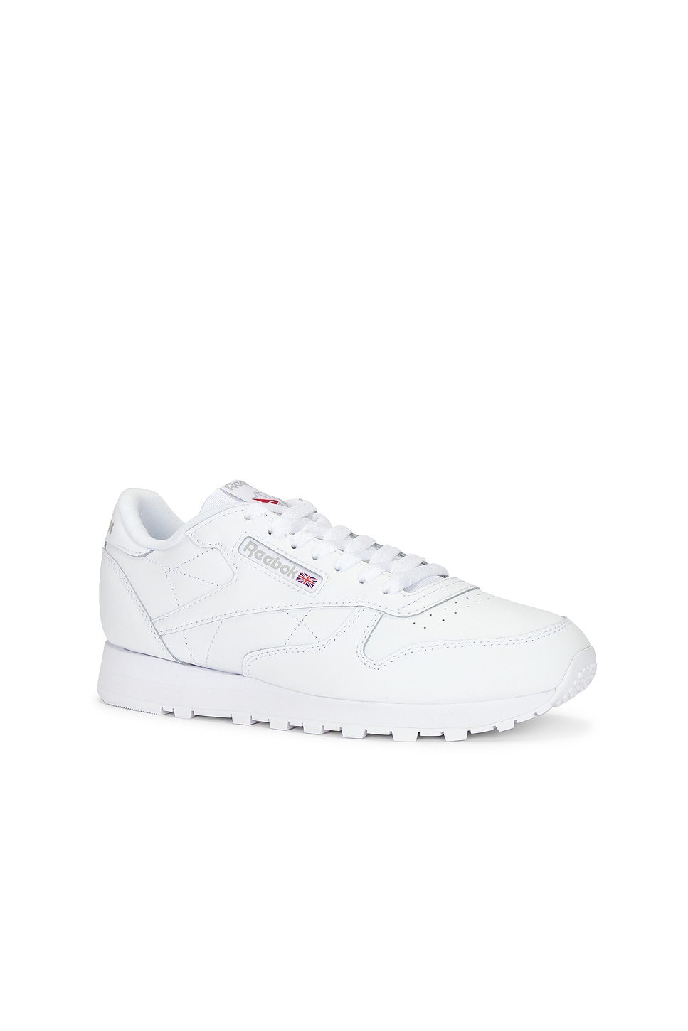 Image 2 of Reebok Classic Leather Sneaker in White & Pugry3