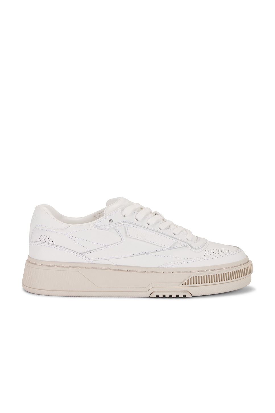 Image 1 of Reebok Club C LTD Sneaker in White Leather