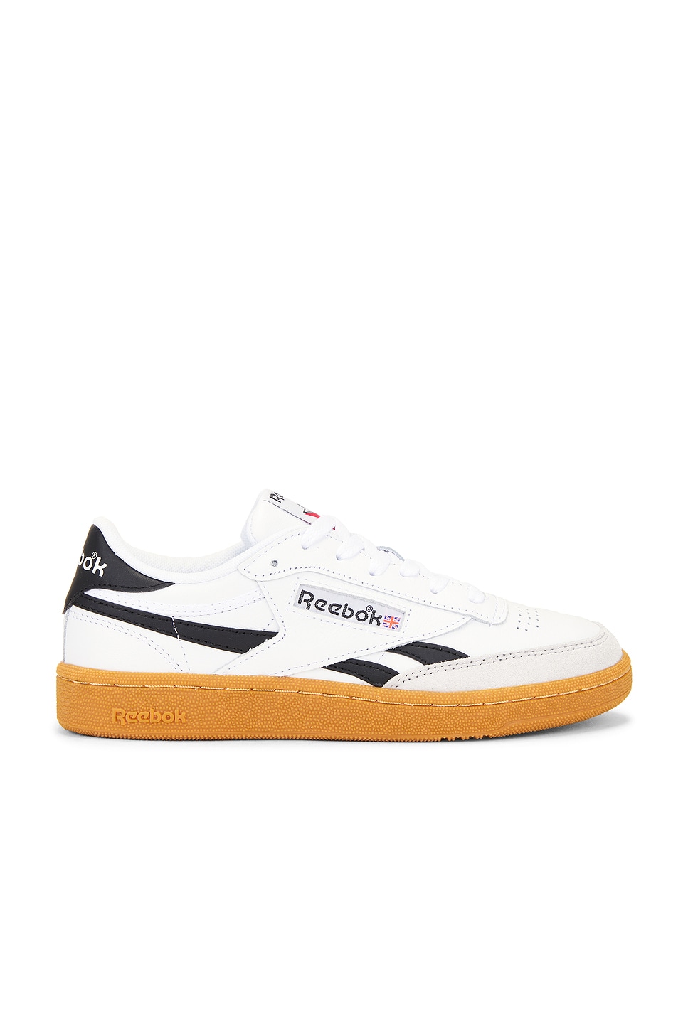 Image 1 of Reebok Club C Revenge Vintage Sneaker in White & Black