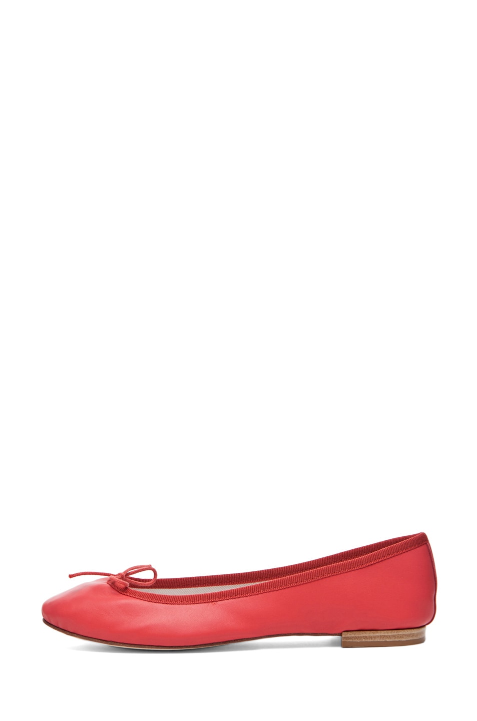 Image 1 of Repetto Lambskin Flat in Coral