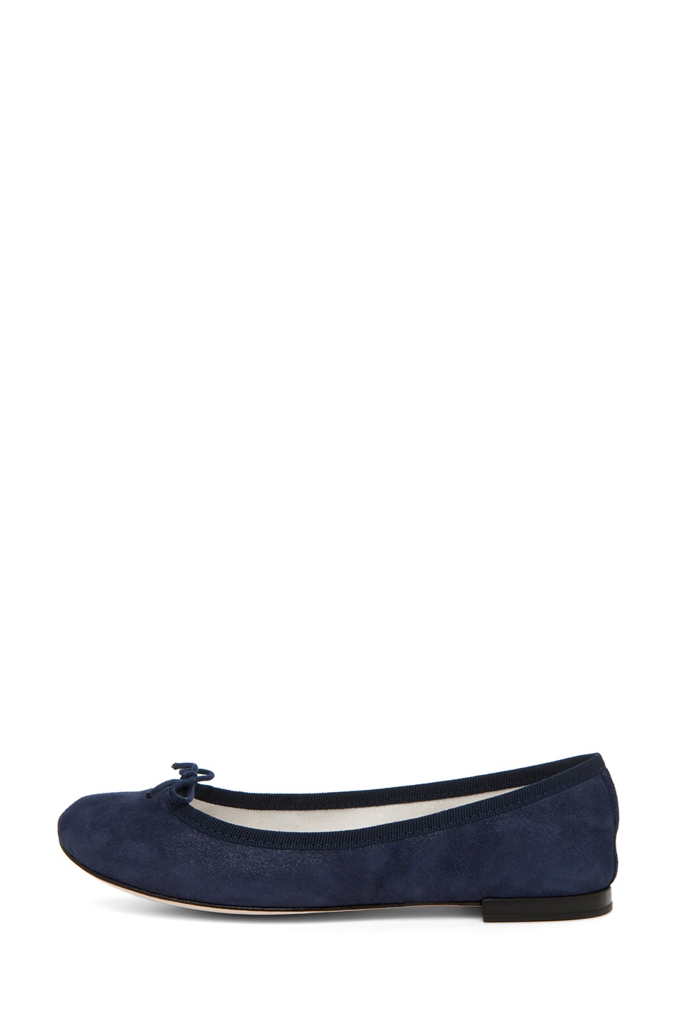 Image 1 of Repetto Suede Flat in Navy