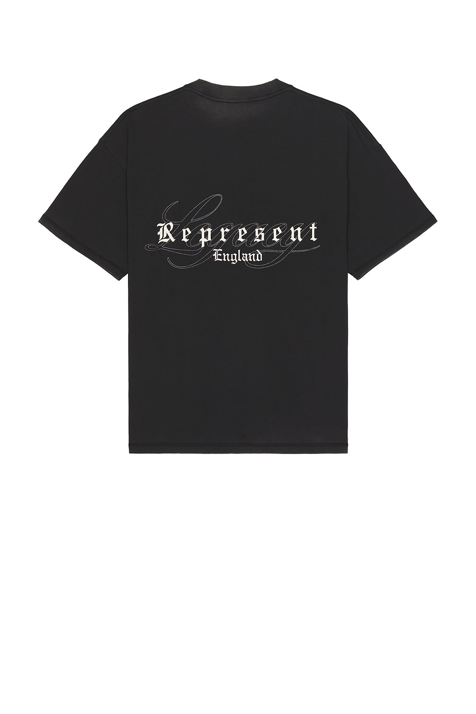 Represent Legacy Overprint Tee In Black