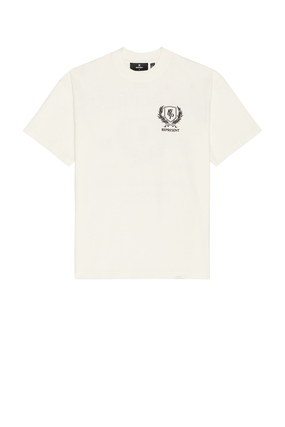REPRESENT Crest Tee in White