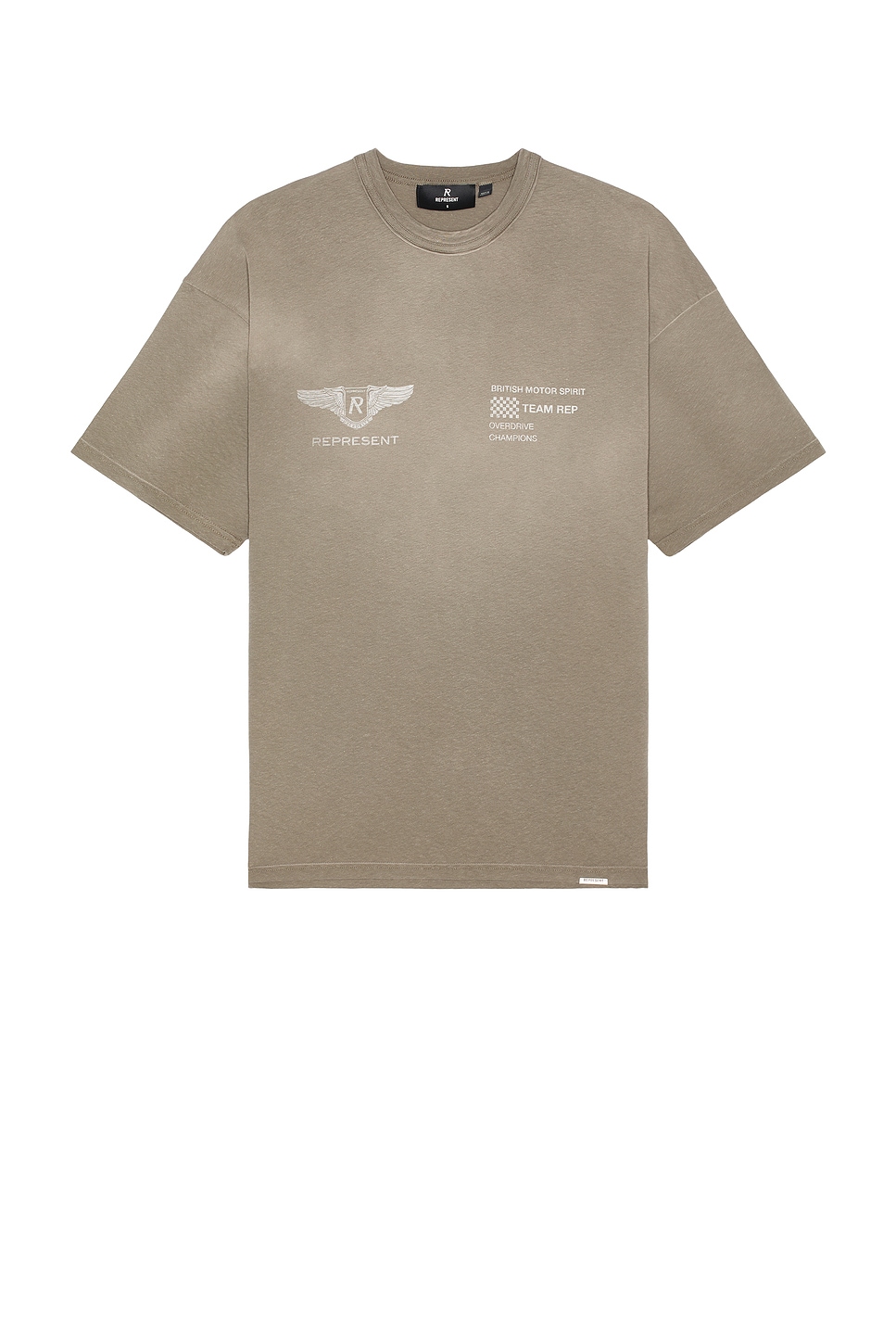 Team Rep Tee in Brown
