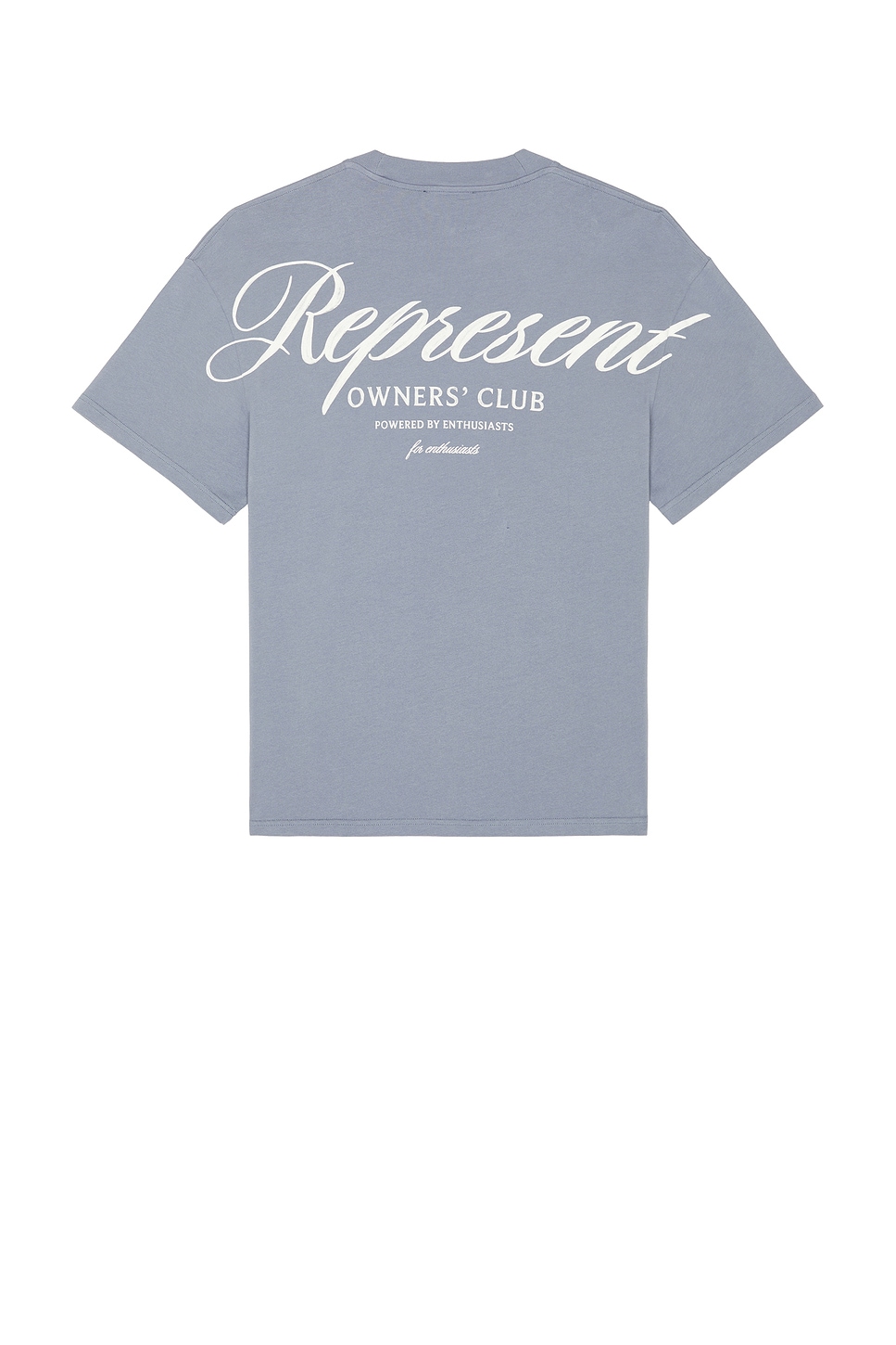 Owners Club Script Tee in Slate