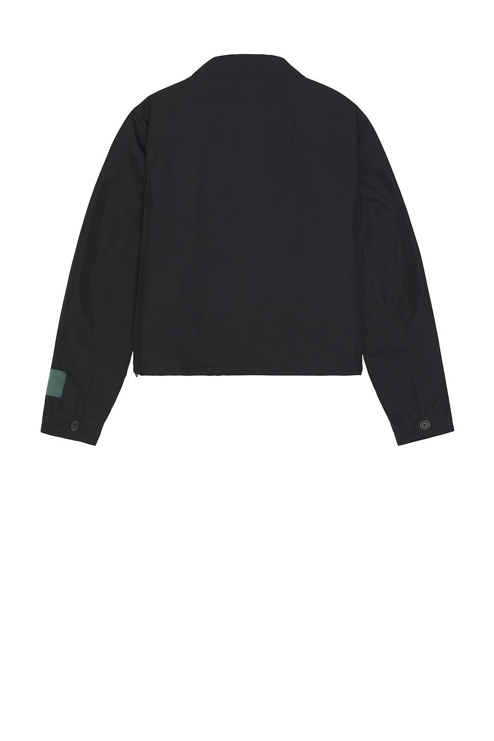 Reese Cooper Zip-up Shirt Jacket In Black