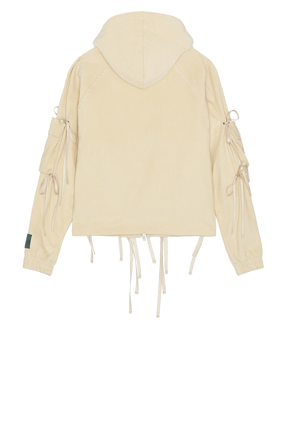 Reese Cooper Corduroy Modular Pocket Hooded Jacket In Brown