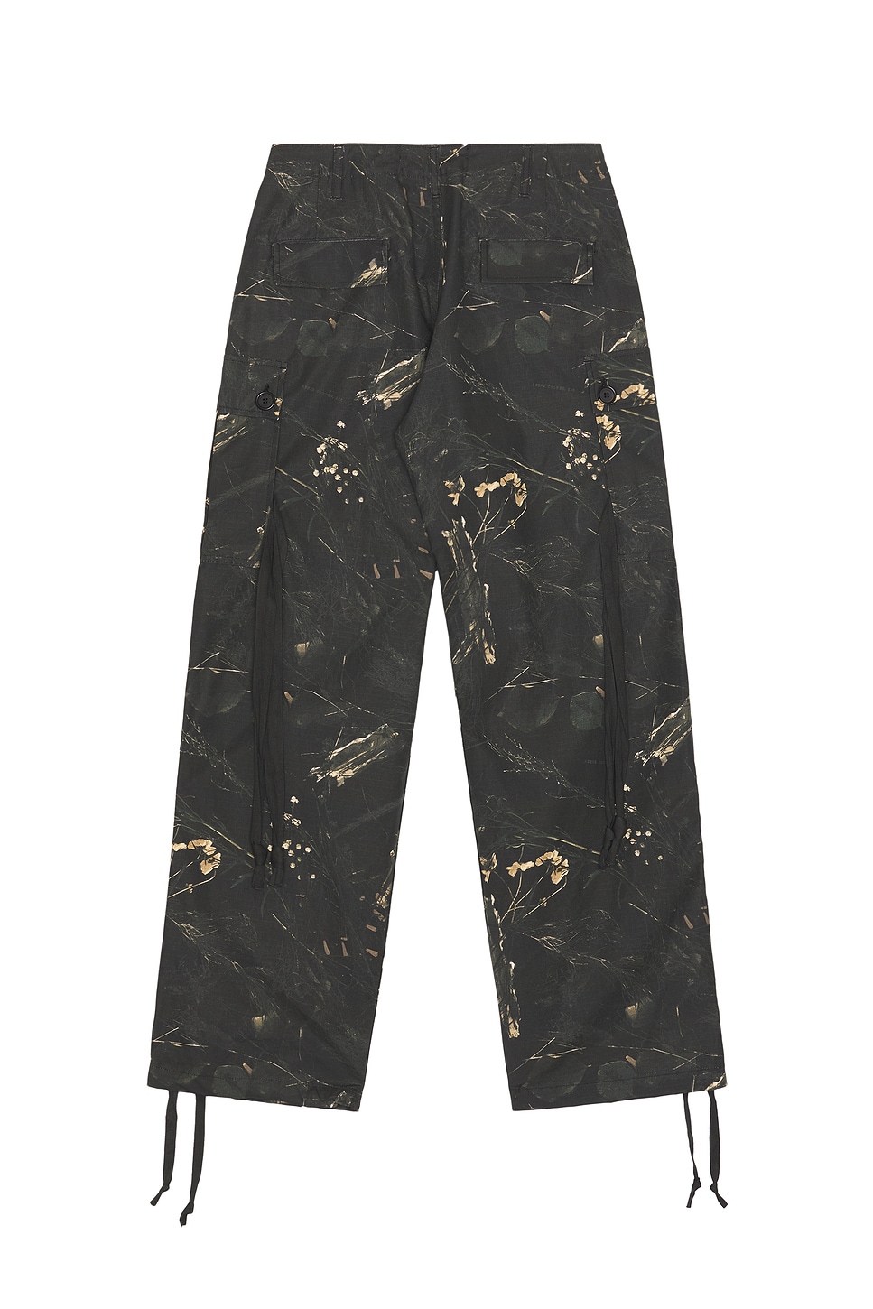 Reese Cooper Cotton Ripstop Wide Leg Cargo Pant In Multi
