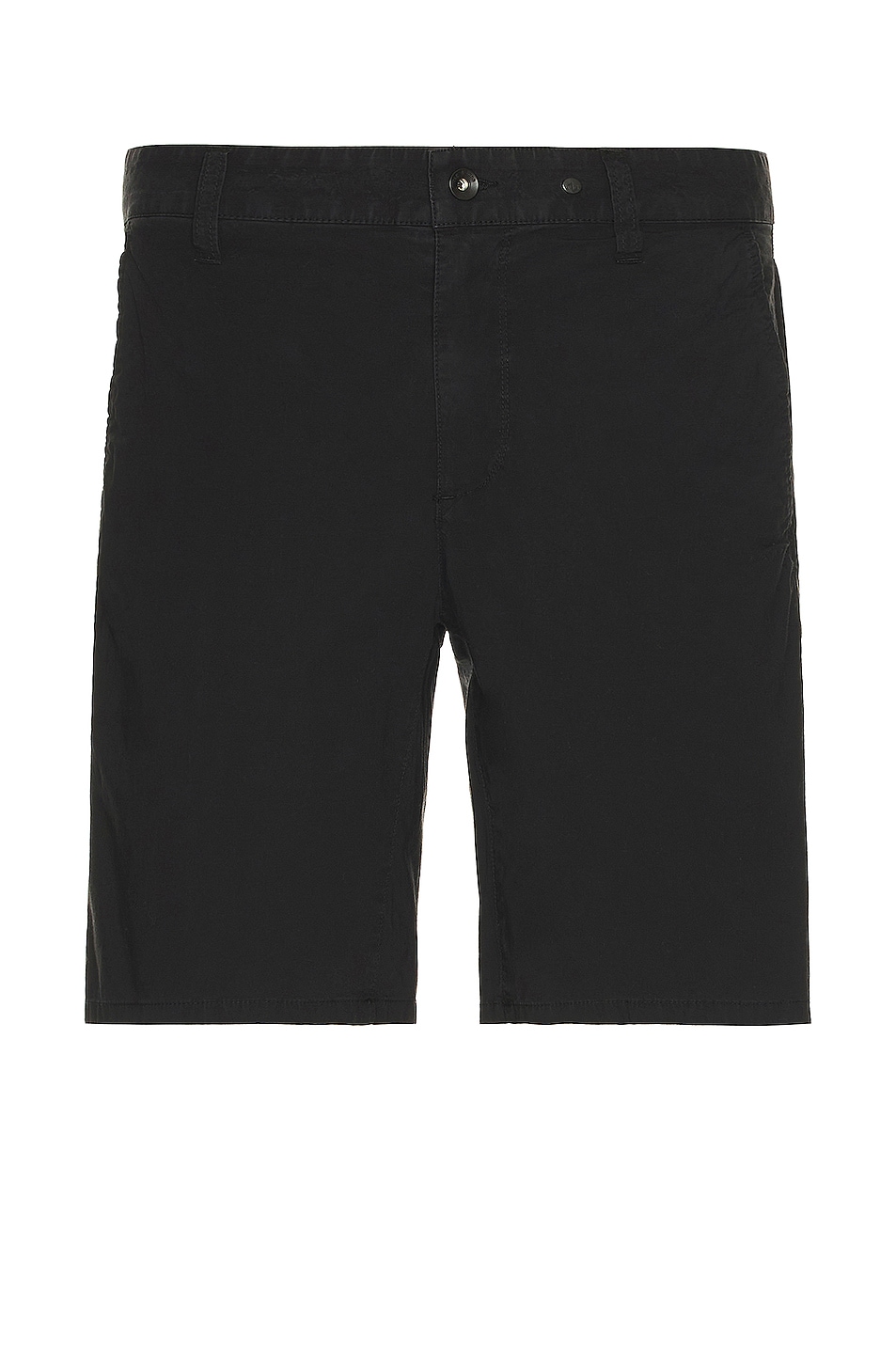 Image 1 of Rag & Bone Perry Stretch Paper Shorts in Black