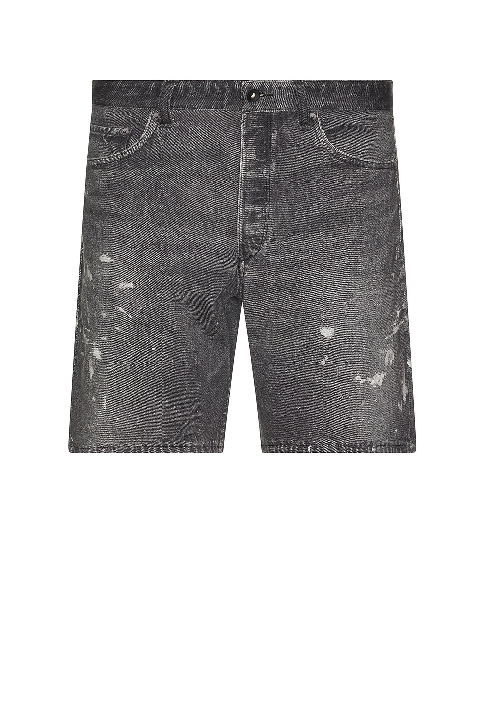 Image 1 of Rag & Bone Fit 4 Miramar Fixed Short in Black Paint Splatter