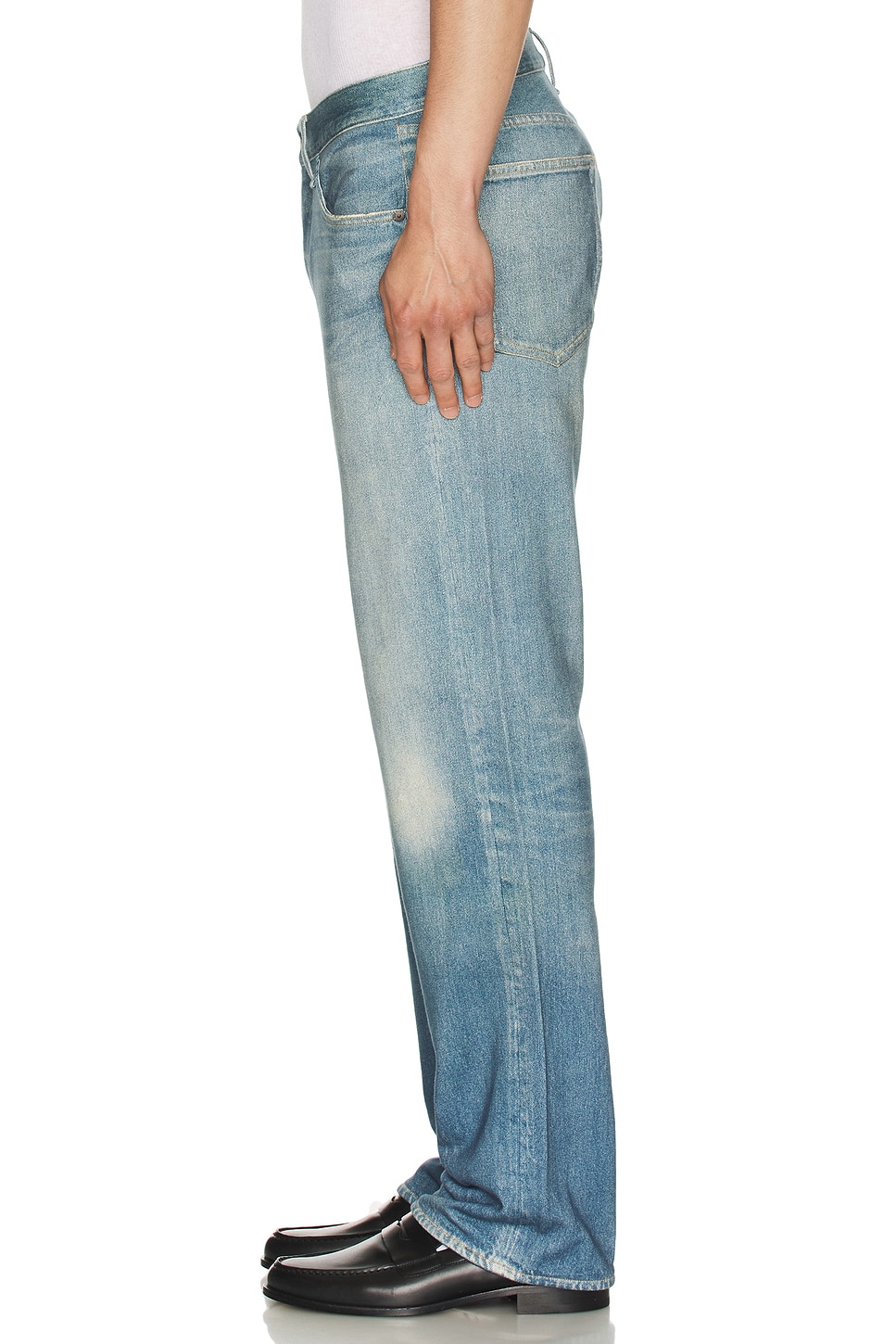 Image 1 of Rag & Bone Fit 4 Miramar Terry Jeans in Atlantic